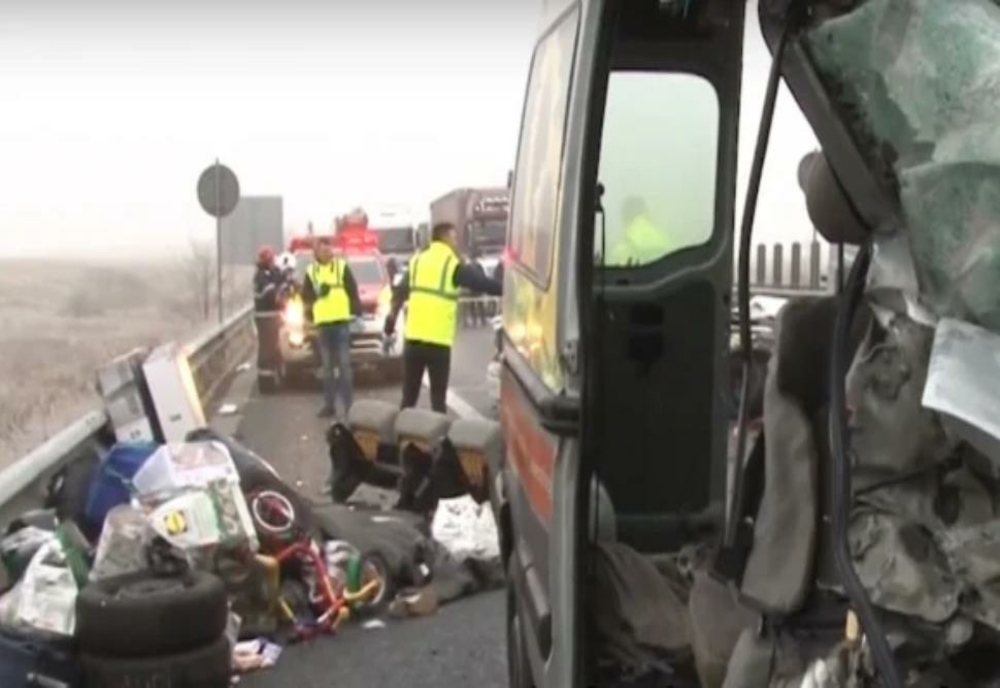 Accident rutier mortal în Germania. Patru români și-au pierdut viața
