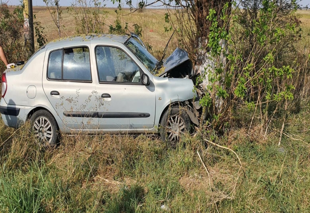 Olt: Un şofer din Bucureşti a murit după ce a adormit la volan şi a intrat cu maşina într-un copac de pe marginea drumului