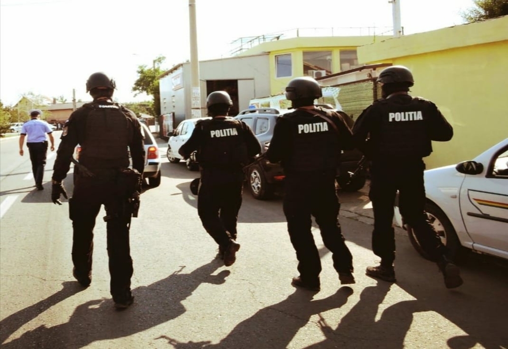 Scandalagii săltați de polițiști la Sinești