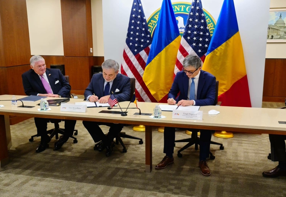 SUA și România au semnat acordul de construire a reactoarelor 3 și 4 ale Centralei de la Cernavodă, în valoare de 8 miliarde de dolari
