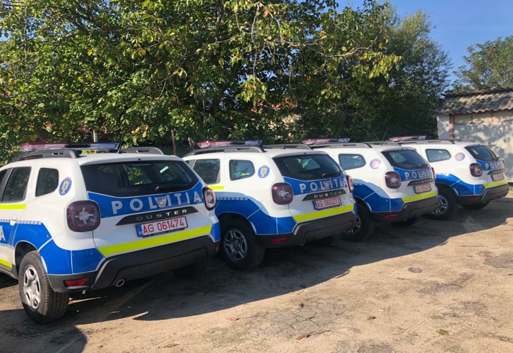 Un nou lot de autospeciale noi pentru poliţiştii din Teleorman