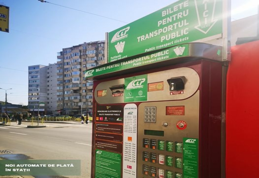 11 noi automate de plată a biletelor au fost montate în stațiile de transport public din Iași