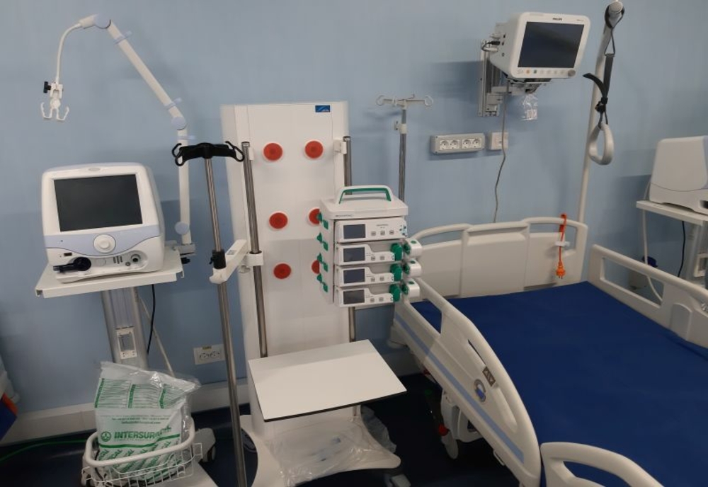 Numărul paturilor ATI din Bucureşti pentru pacienţii cu COVID-19, suplimentat cu peste 100