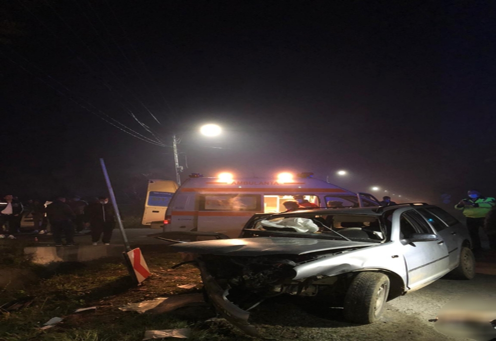 Doi morţi într-un accident rutier, în apropiere de Craiova