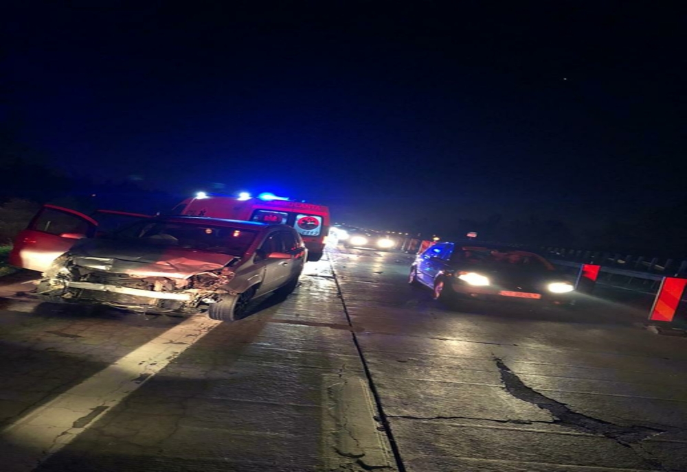 FOTO| Accident grav pe Autostrada A2 București Constanța. Un mort si doi răniți