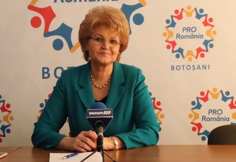 Liderul Pro România Botoşani, Mihaela Huncă, cap de listă pentru Camera Deputaților