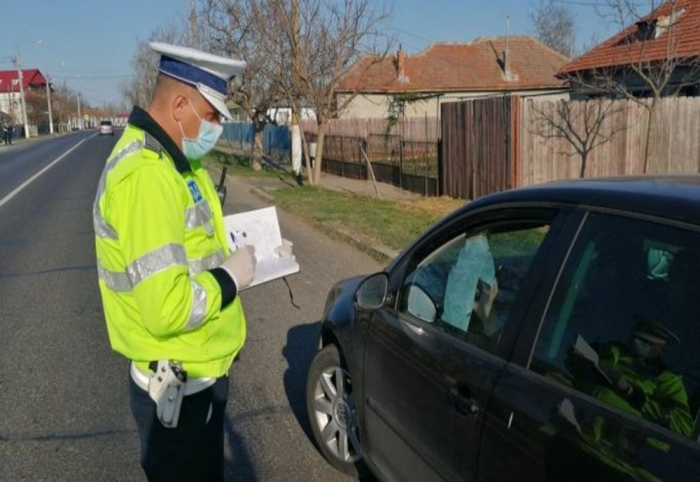 Mașinile înmatriculate în alte state, verificate de polițiști