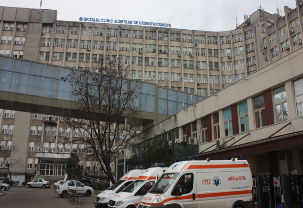 S-a deschis dosar penal în cazul pacientului care a vandalizat o secţie a Spitalului Judeţean Craiova