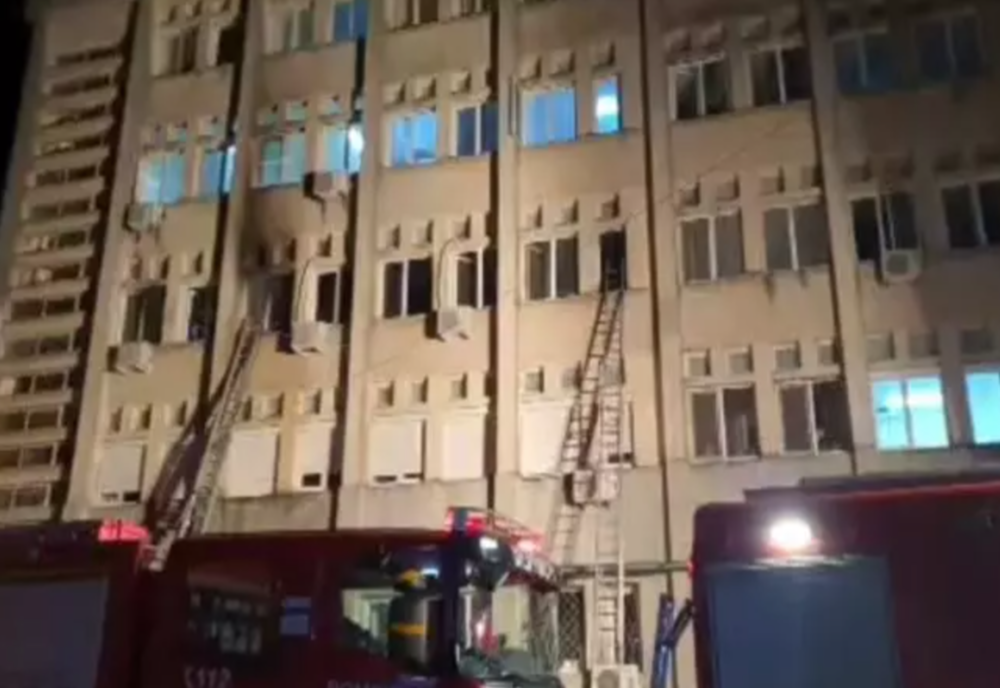 Incendiu la secția ATI de la Spitalul Județean de Urgență din Piatra Neamț – Șapte morți, pacienți COVID – Plan ROȘU, activat