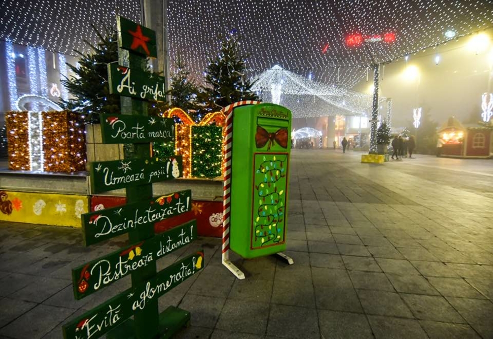 Control chiar la deschiderea Târgului de Crăciun din Craiova. Căsuțele comercianților, închise