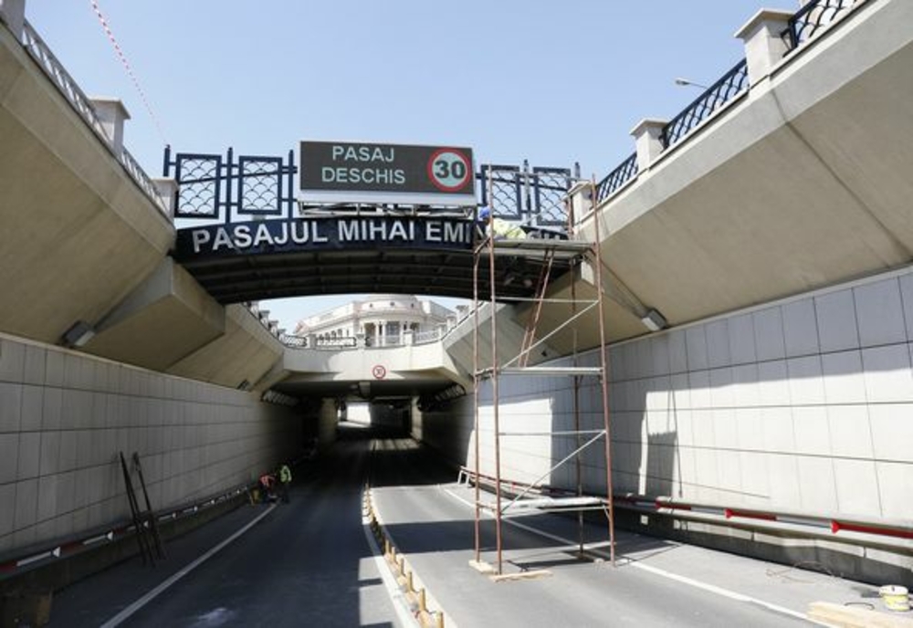 Trafic rutier închis în Pasajul Mihai Eminescu