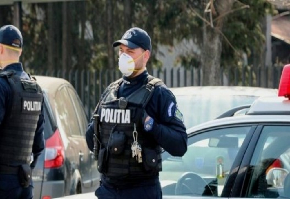 Un bărbat din Gorj, care nu purta mască de protecţie la vot, amendat de poliţişti după ce a devenit recalcitrant