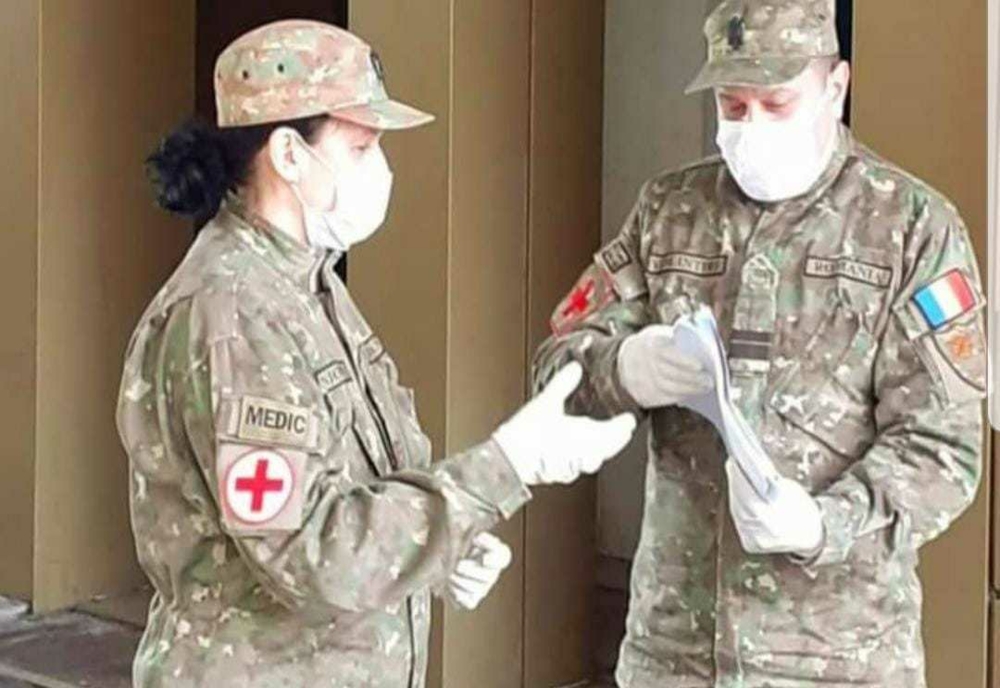 Militarii ajută DSP Giurgiu în realizarea anchetelor epidemiologice
