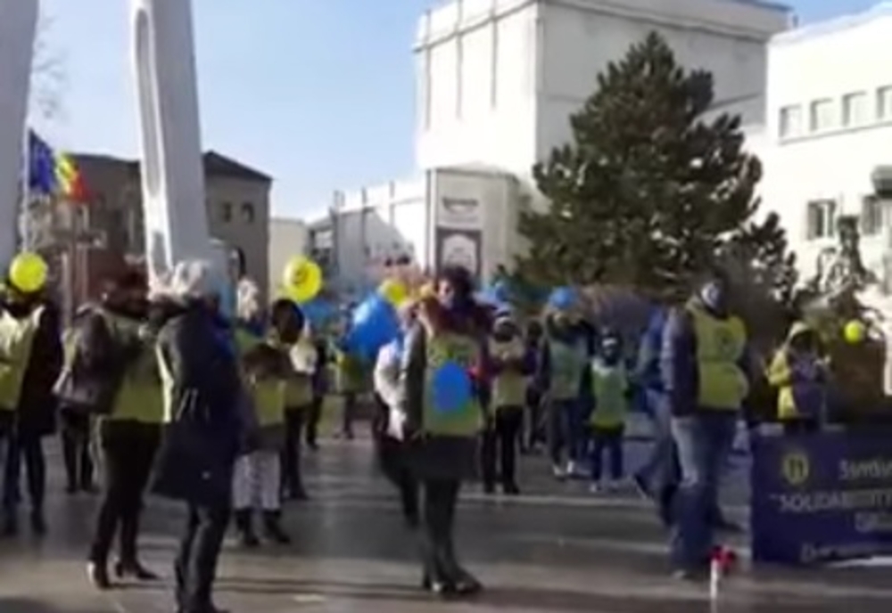 Protest al Federației „Solidaritatea Sanitară” la Galați