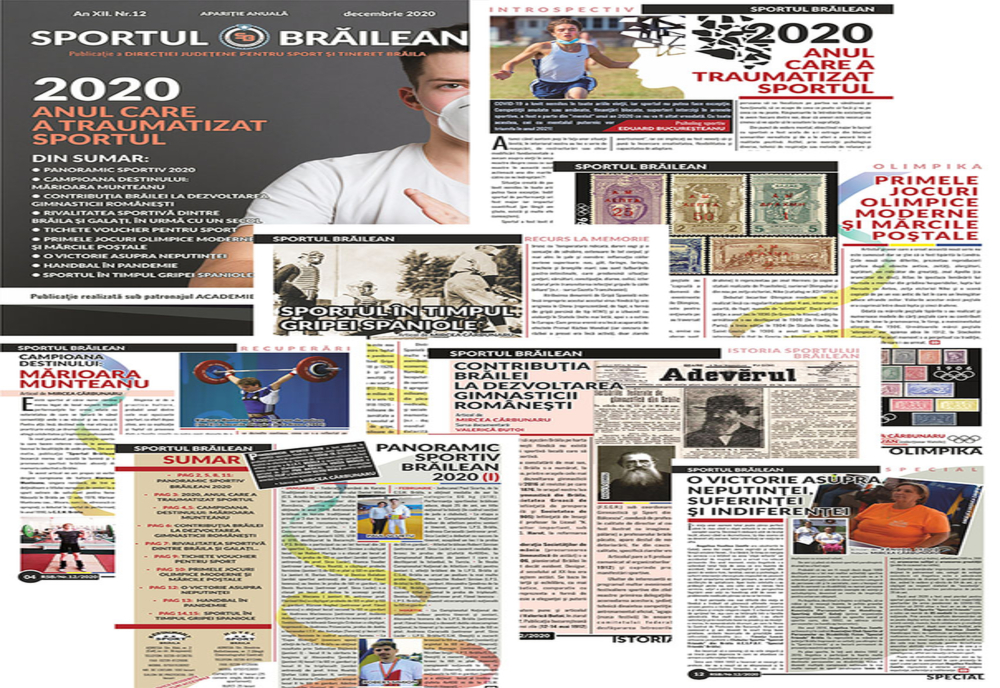 DJST Brăila a lansat numărul 12 al Revistei ”Sportul Brăilean”