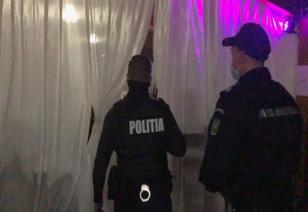 Petrecere privată în Bolintin Vale, întreruptă de polițiști