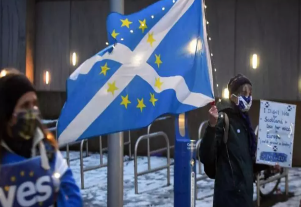 Scoţia speră că îşi va obţine independenţa şi că va putea „să se alăture” Uniunii Europene