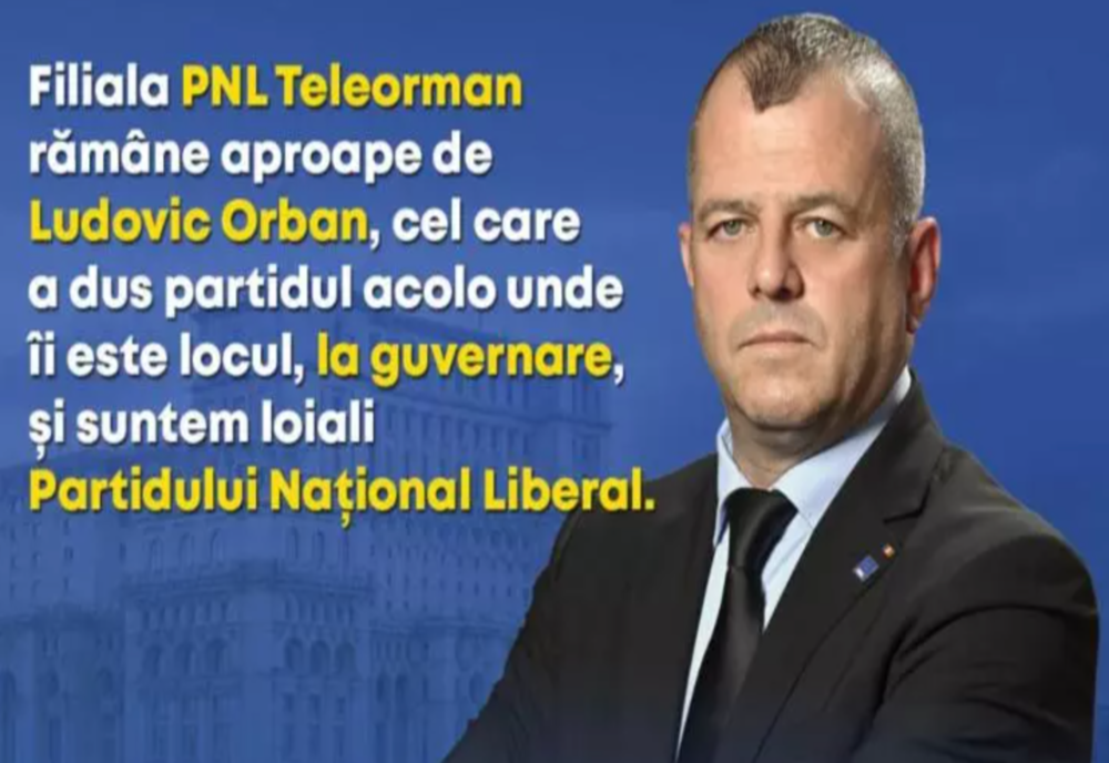 Organizația PNL Teleorman rămâne aproape de Ludovic Orban
