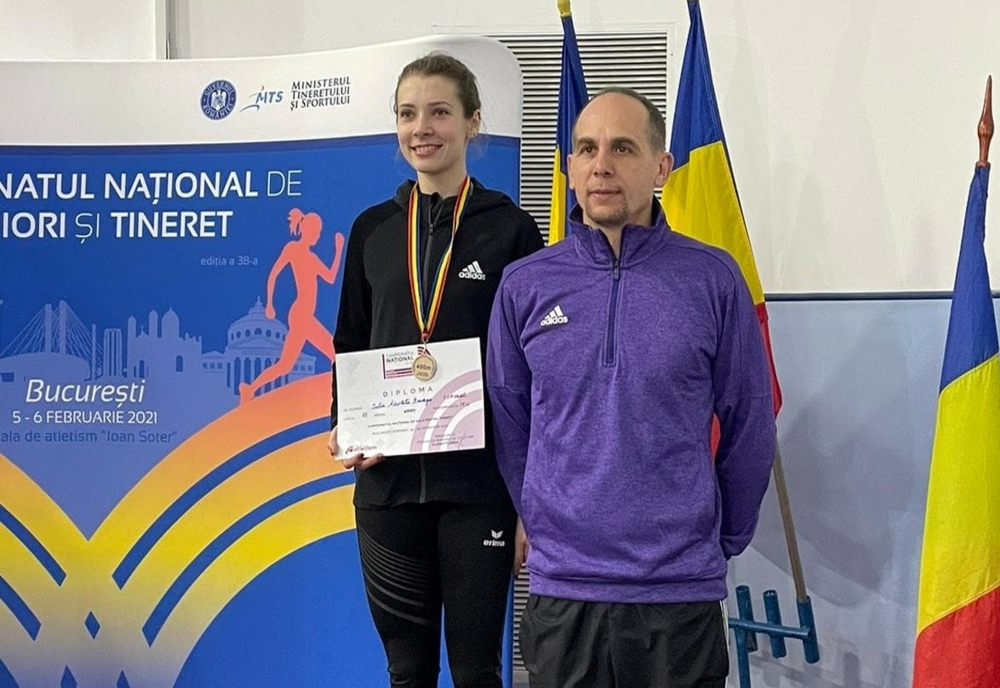 Brăileanca Iulia Banaga a câștigat 4 medalii la Campionatul Național în sală pentru seniori și tineret