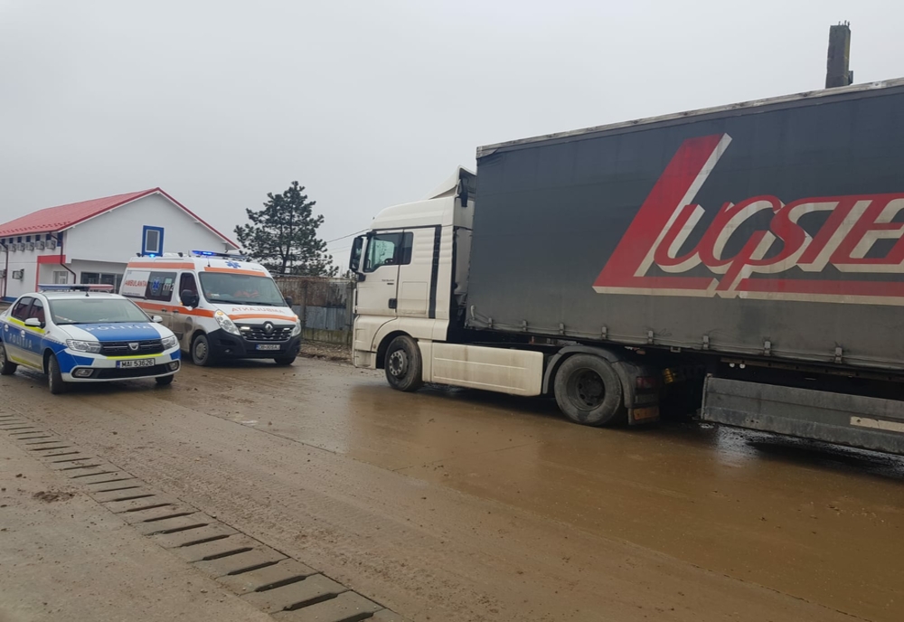 Șofer croat de camion, găsit mort în cabină, în Dâmbovița