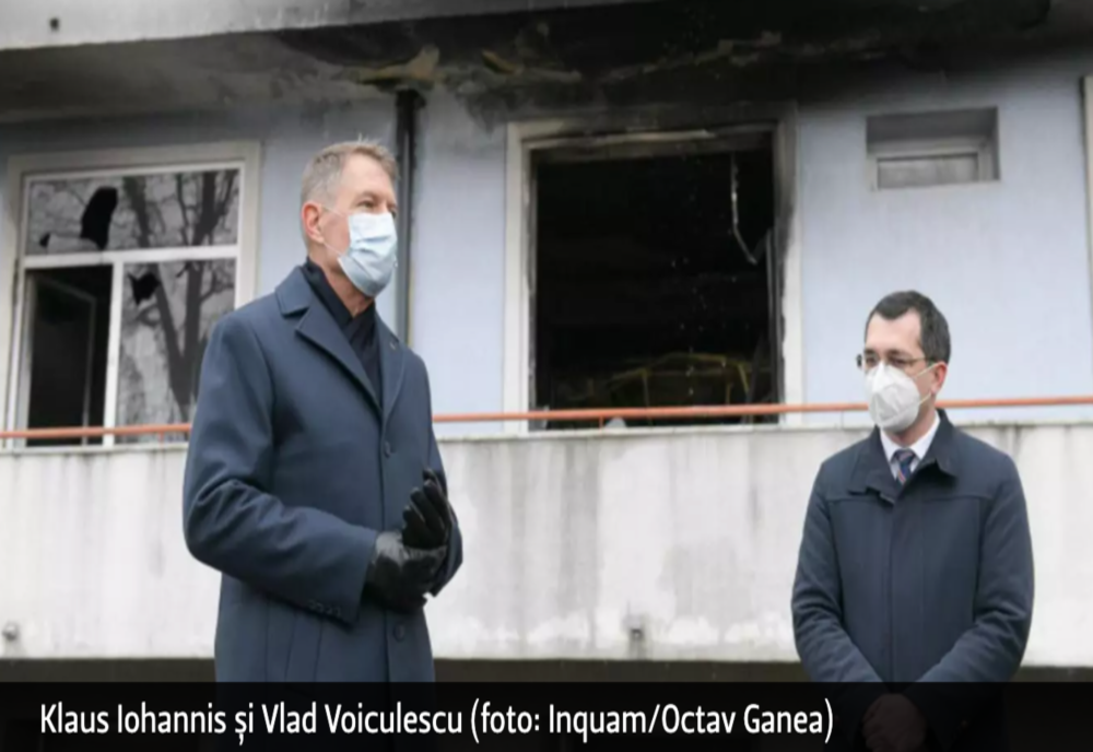 Klaus Iohannis îi răspunde lui Vlad Voiculescu: N-a “măsluit” nimeni cifrele infectărilor