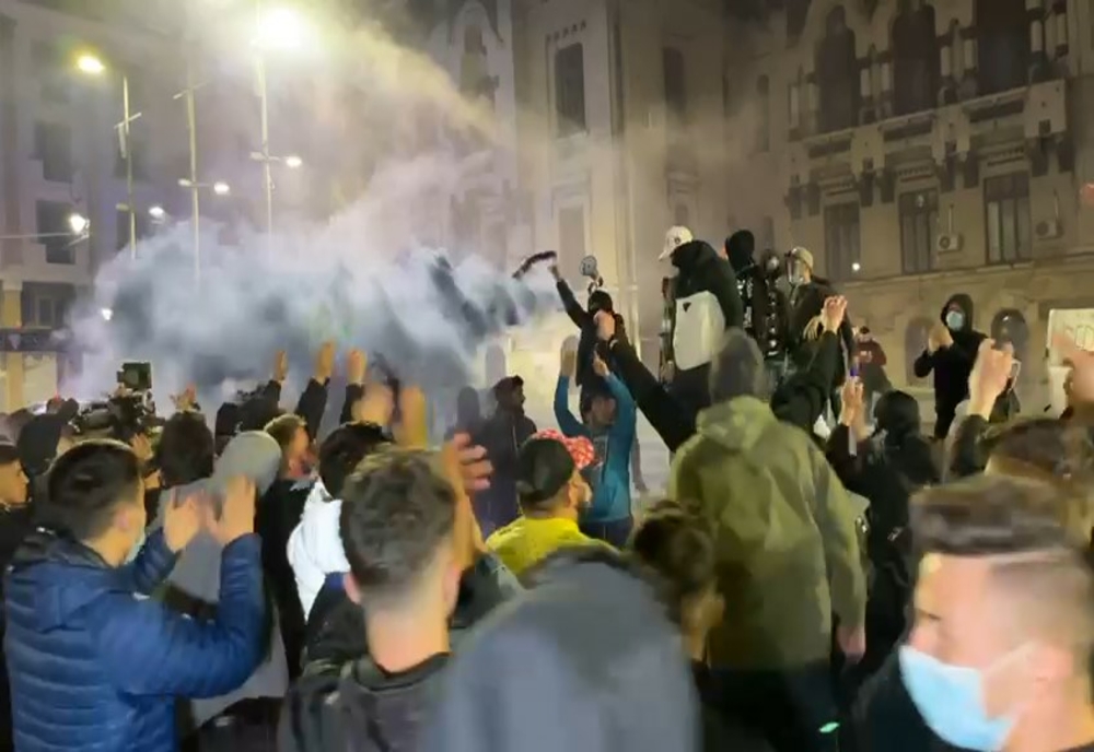 Zeci de amenzi după protestele de seara trecută din Craiova
