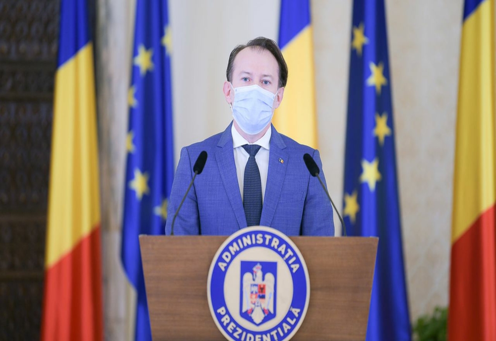 Premierul României, Florin Cîțu: „Pandemia nu se opreste prin proteste, se opreste prin vaccinare”