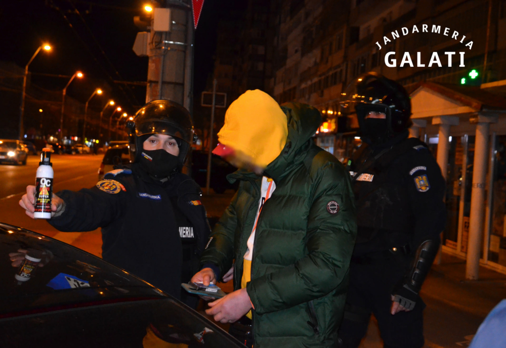 În urma protestelor de la Galați, Jandarmeria a 72 de sancțiuni contravenționale