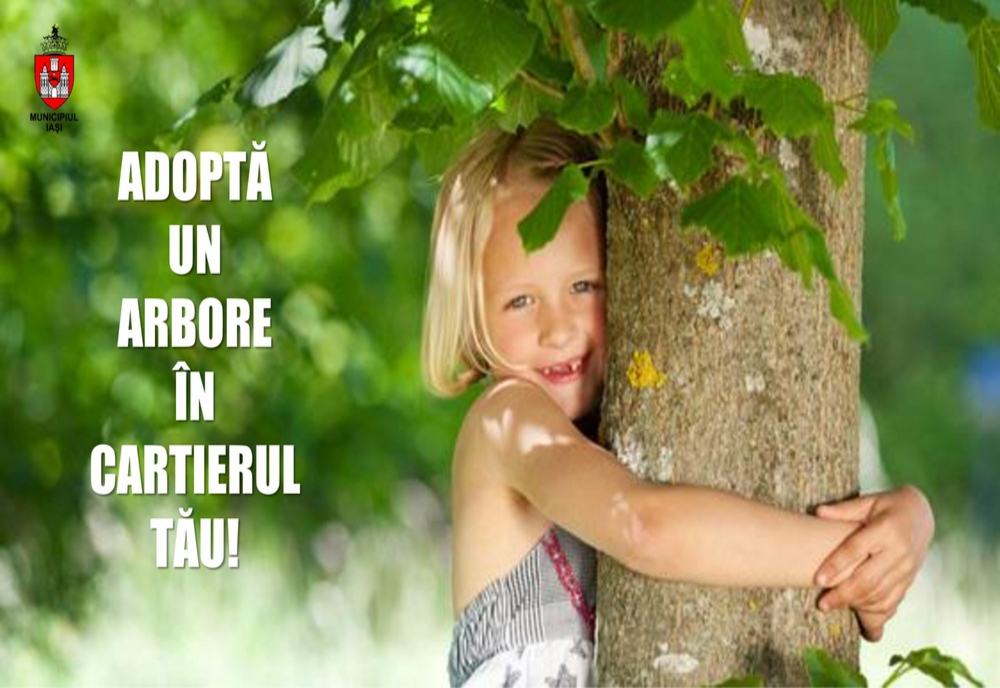 „Adoptă un arbore în cartierul tău”, un program de eco-educație demarat în Iași
