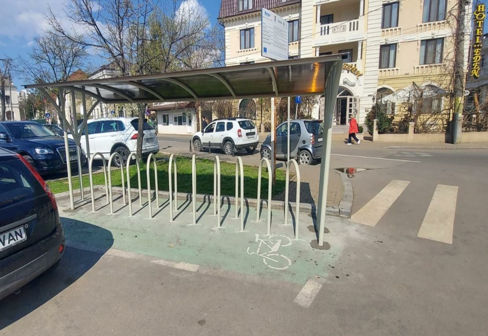 Parcări pentru biciclete, în Iași
