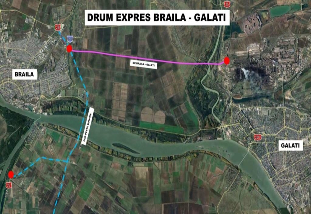 S-a semnat contractul pentru proiectarea și execuția Drumului Expres Brăila – Galați