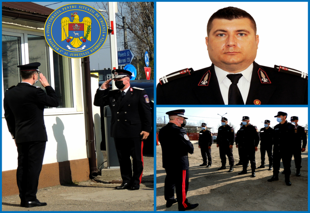ISU Dâmbovița are un nou inspector-șef