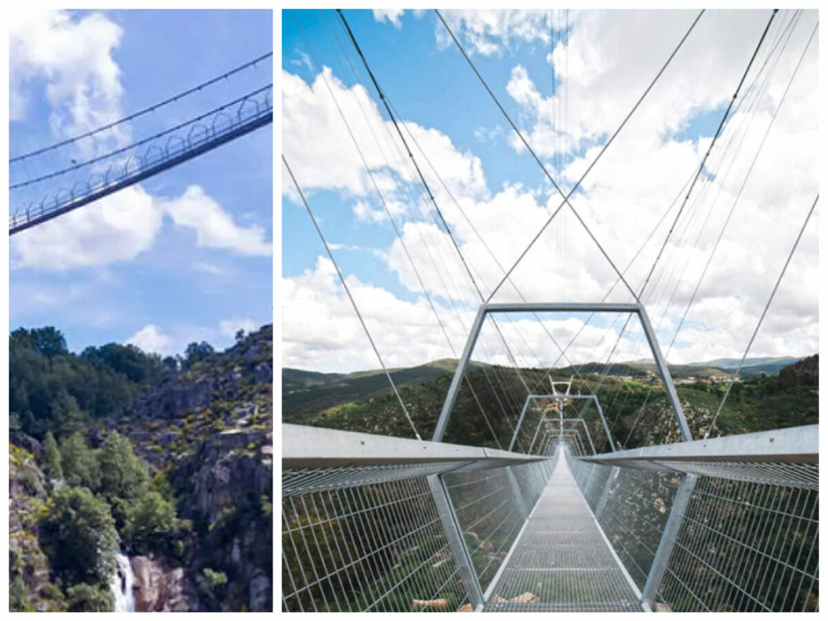 Portugalia inaugurează cel mai lung pod pietonal suspendat din lume: 516 Aroca, la 60 de kilometri de Porto