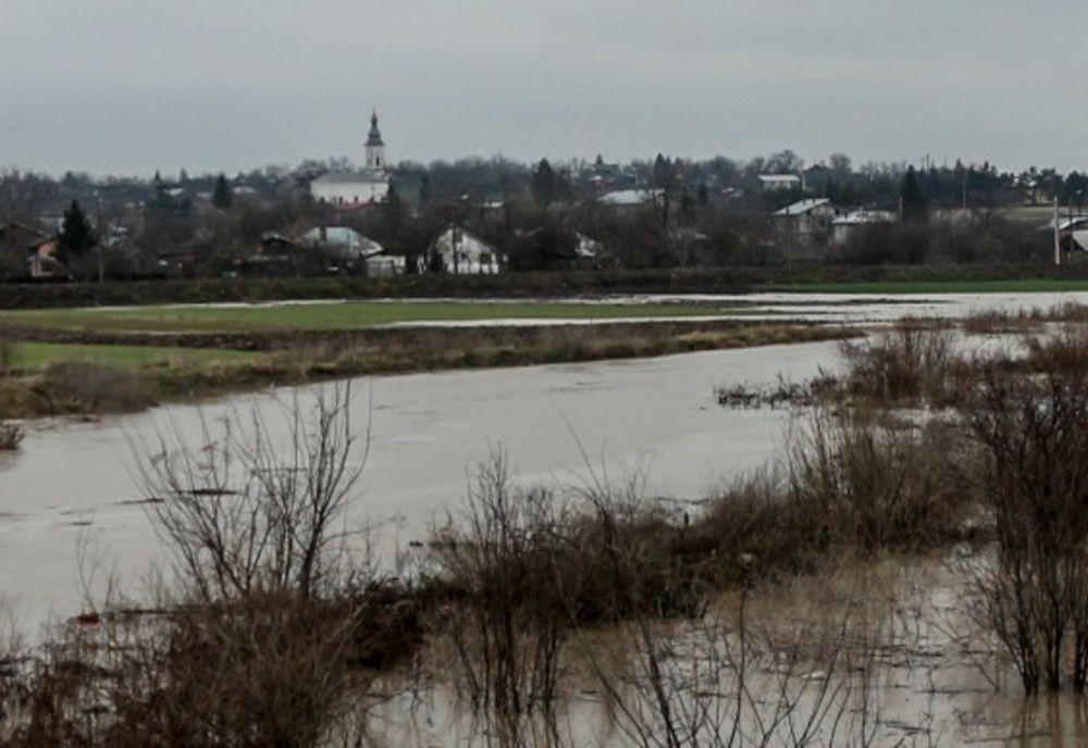 Cod galben de inundații pentru județul Giurgiu