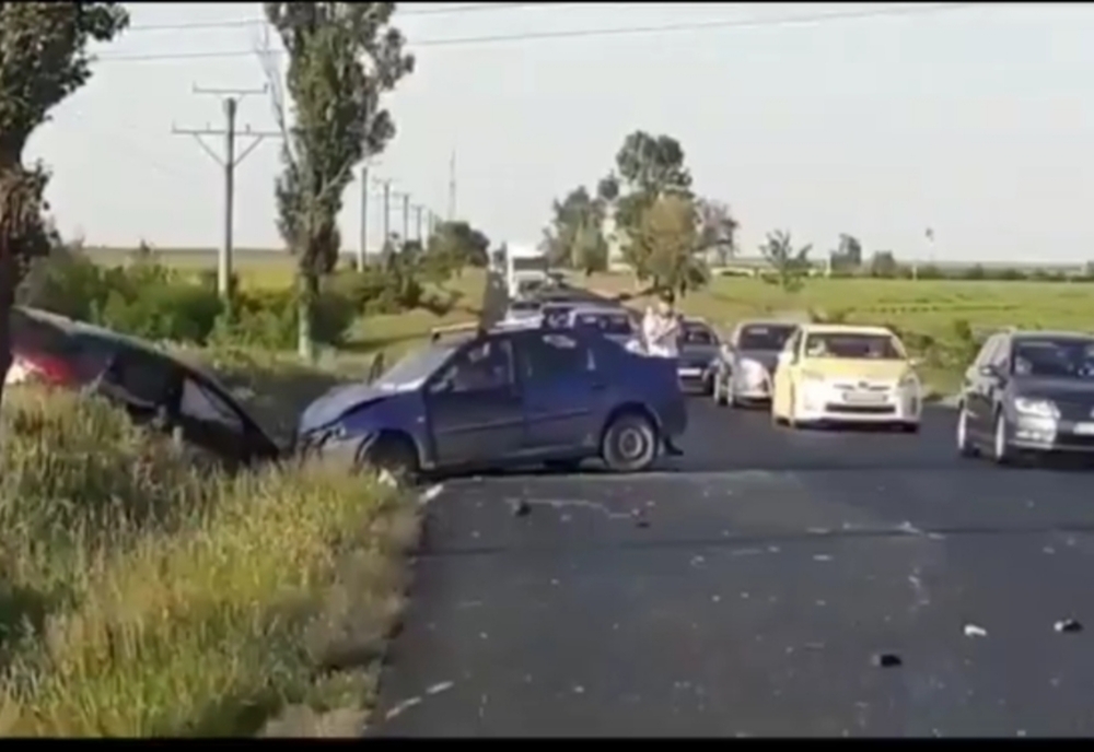 Accident la ieșirea din Slatina. 5 persoane RĂNITE 