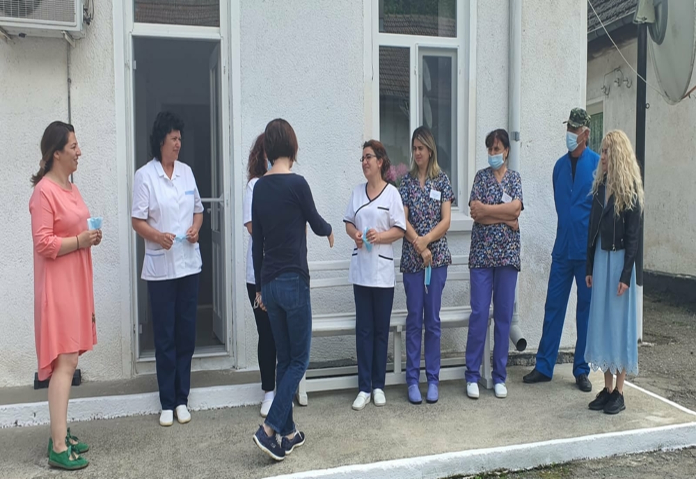 FOTO Ioana Mihăilă, vizită Spitalul Tichileşti, ultimul spital din România care tratează lepra