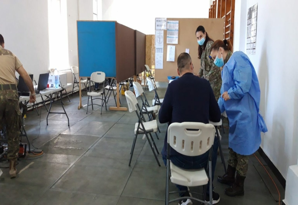 Cum a început vaccinarea la centrul non-stop de la Spitalul Militar Craiova