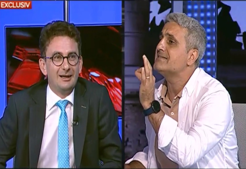 Dispută lingvistică în emisiunea 100% între un șef de comisie parlamentară și un jurnalist