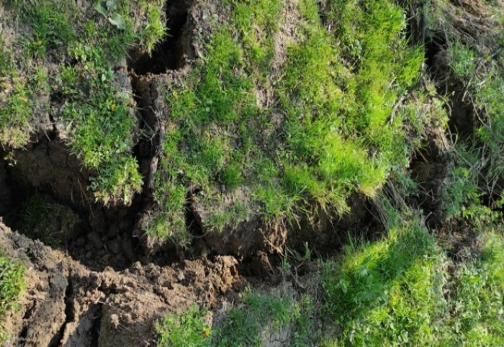 Alunecare de teren într-o localitate din Prahova