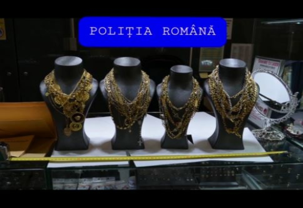Poliția a confiscat bijuterii în valoare de aproape 800 000 de euro