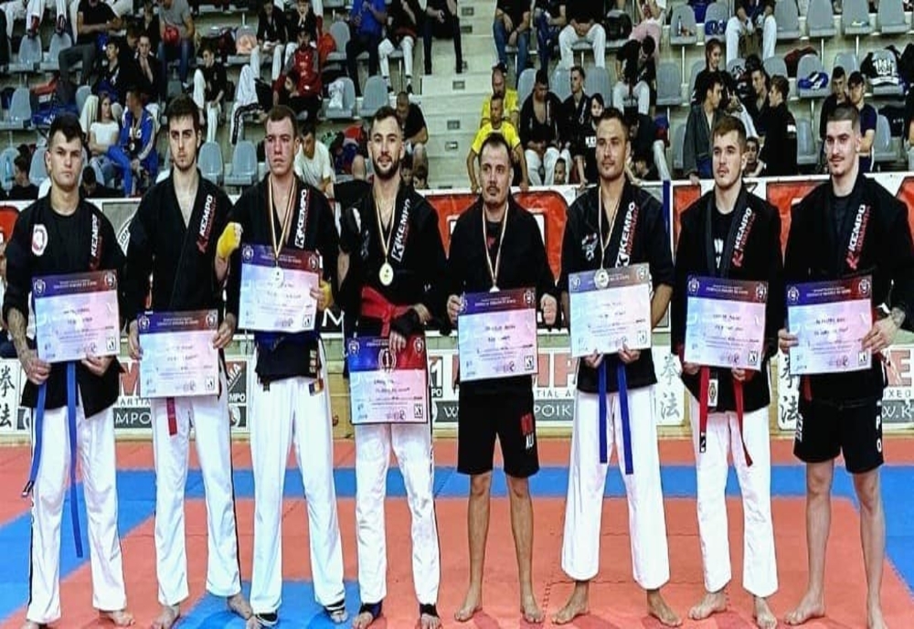 18 medalii obținute de sportivii giurgiuveni de la Clubul Sportiv „Ionut Mitrea” – Kempo România la Campionatul Național de Kempo K1 