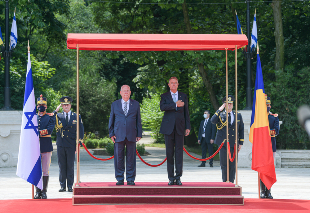 Președintele Iohannis: Între România şi Israel există relaţii privilegiate, cu caracter strategic