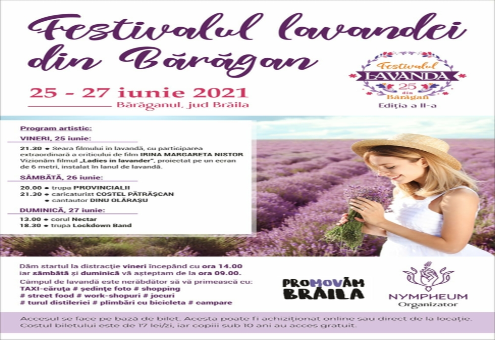 Festivalul lavandei din Bărăgan – ediția a II-a