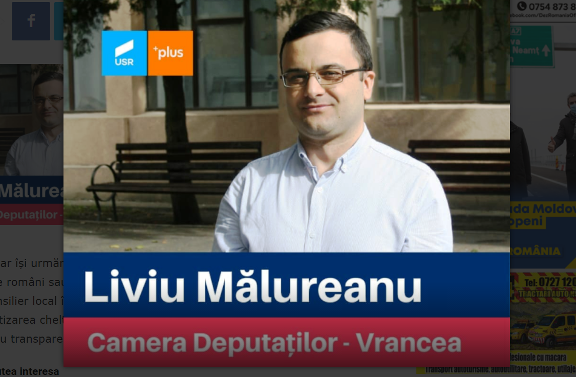 EXCLUSIV-video. Hoție la USR Vrancea? Liviu Mălureanu, șeful Agenției Funcționarilor Publici, prins cu sacoșa de voturi