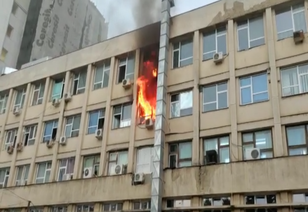 Incendiu la spitalul de copii „Sf. Maria” din Iași – VIDEO