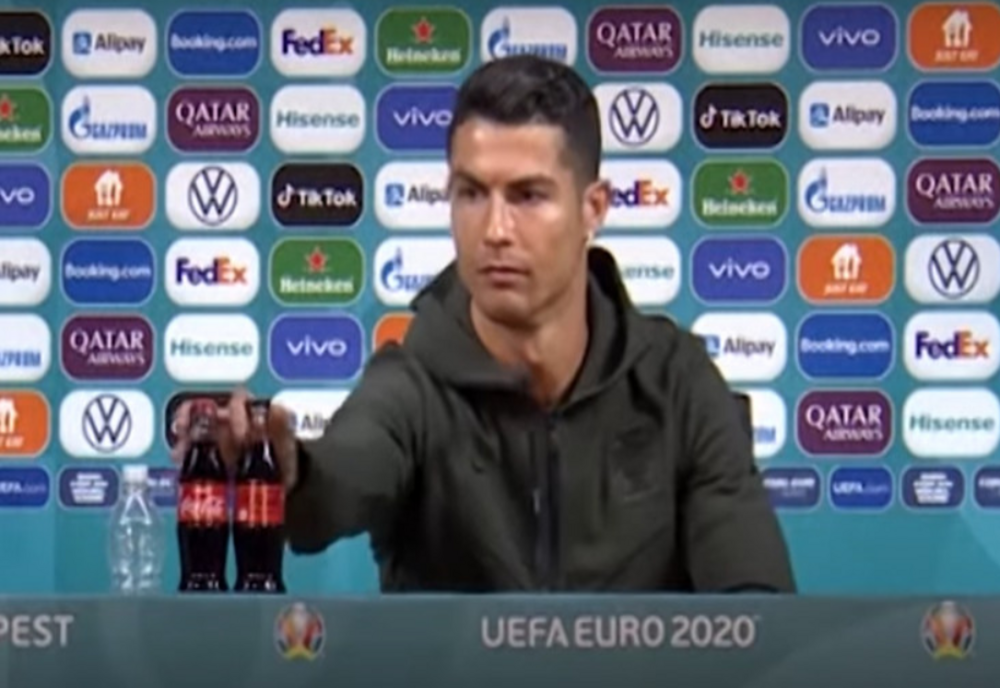 Gestul lui Ronaldo valorează milioane! UEFA le-a cerut fotbaliștilor de la Euro 2020 să nu-l imite pe starul portughez
