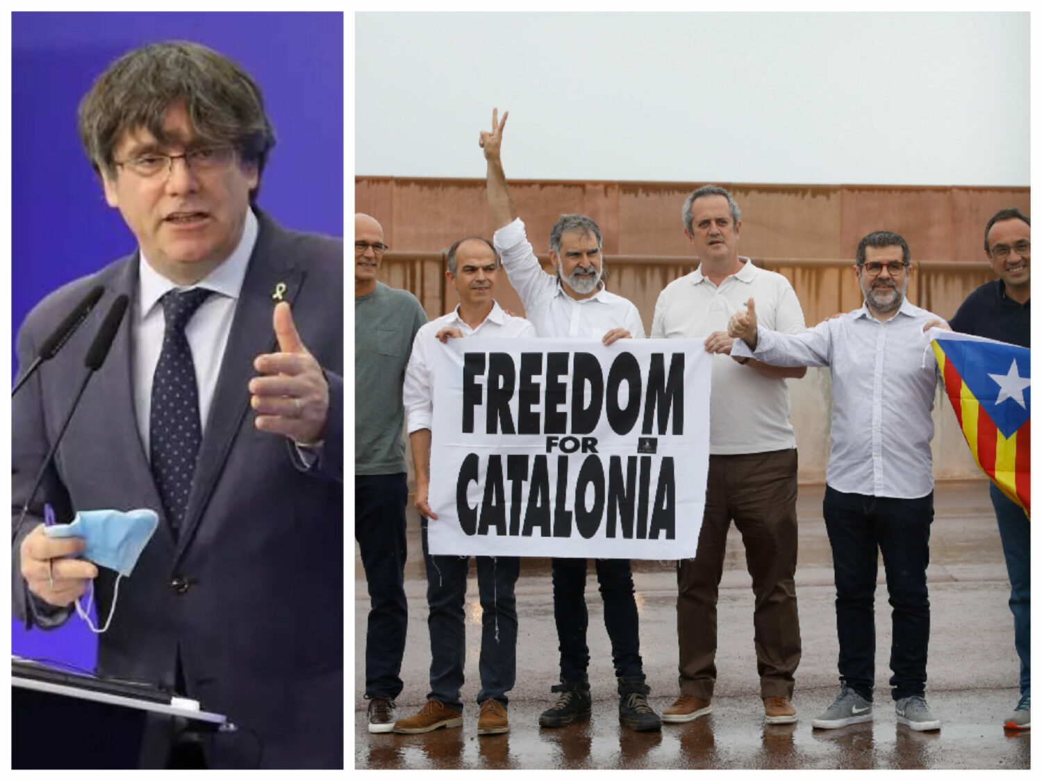 Au ieșit din pușcărie separatiștii catalani! Fugarul Puigdemont nu scapă grațiat. Îl așteaptă acuzații noi de fraudă
