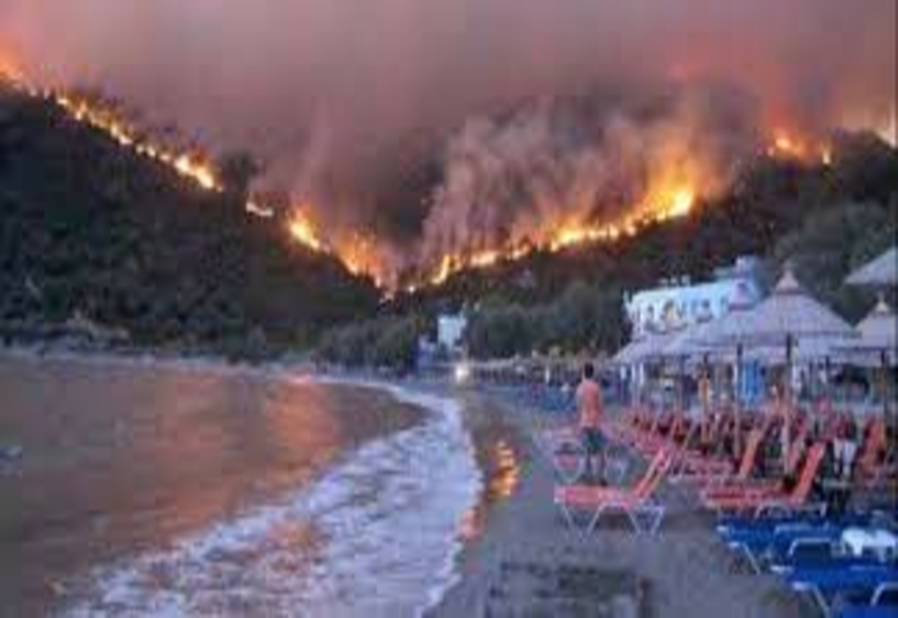Atenționare de călătorie în Grecia – incendii puternice în insula Kefalonia