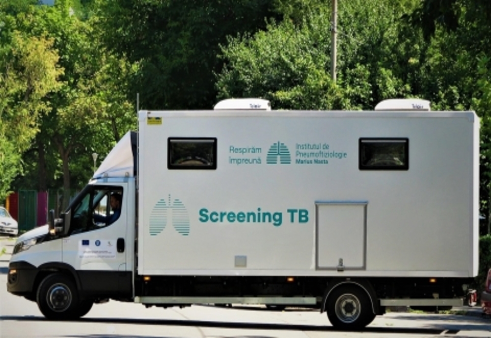 Caravana Screening TB. Analize gratuite pentru depistarea tuberculozei