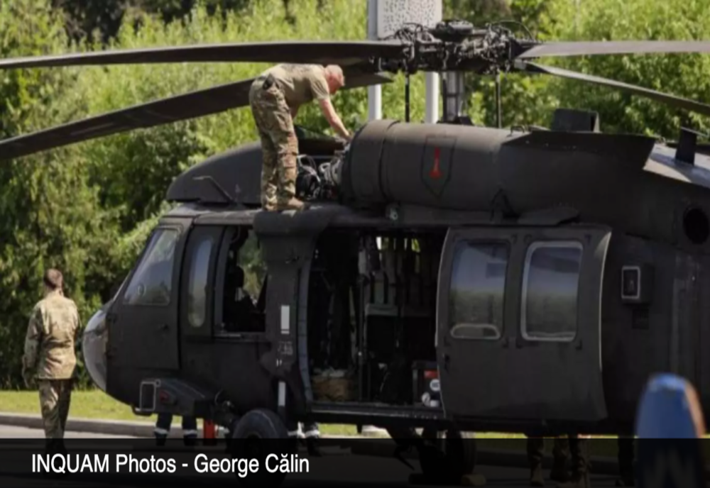 Cauza probabilă a aterizării forțate a elicopterului american: DEFECȚIUNE TEHNICĂ